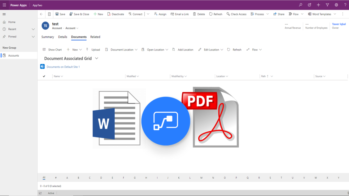 Convert SharePoint Uploaded Word File to Pdf